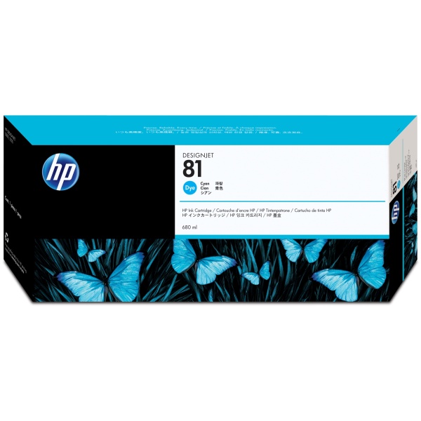 Cartuccia HP 81 (C4931A) ciano - 174060