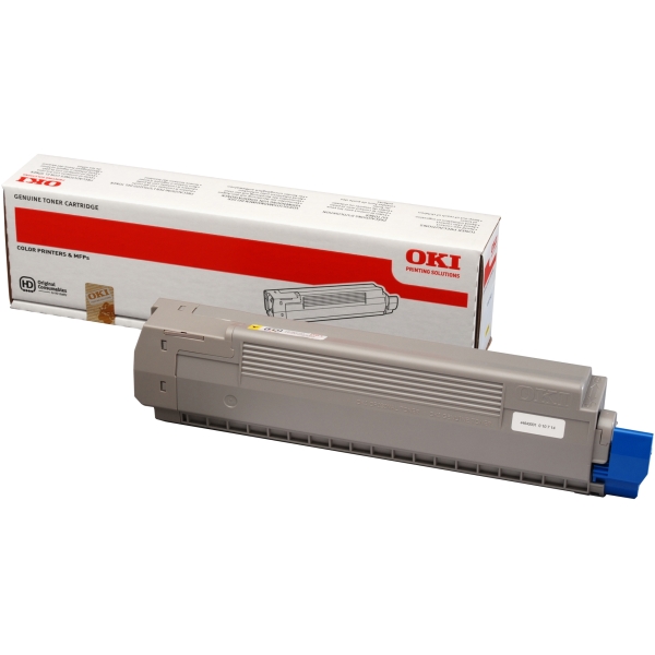 Toner Oki 44643001 giallo - 256382