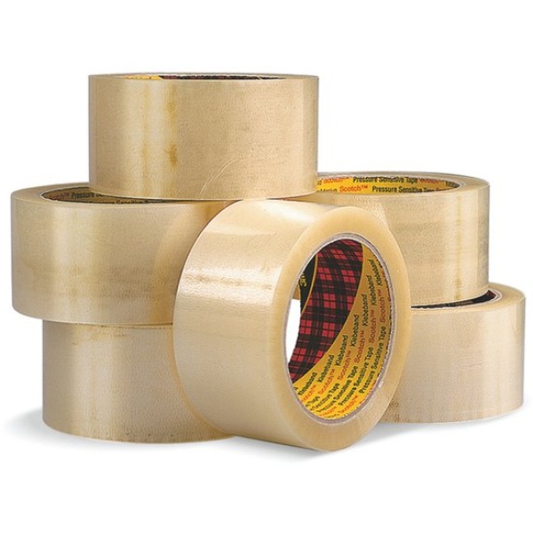 conf 6 Nastri imballo p.rumoroso PVC trasp 50my Scotch 10254