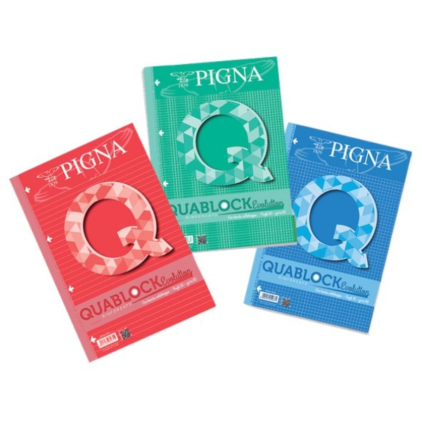 Blocchi Quablock Evolution Pigna - A4 - 1R - 40ff - 02112151R (conf.5)