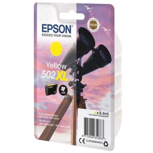 Cartuccia Epson 502XL (C13T02W44010) giallo - U01181