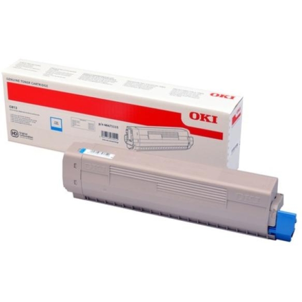 Toner Oki C-C813 (46471115) ciano - U01213