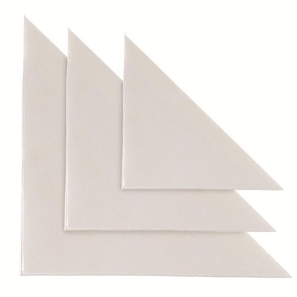 10 buste adesive tasca tr 13 triangolare 13x13cm - Z00072