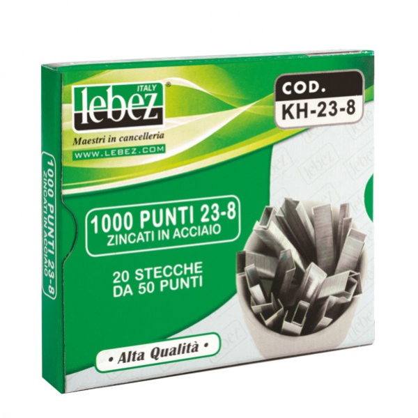 Scatola 1000 punti kh-23/20 per alti spessori - Z00128