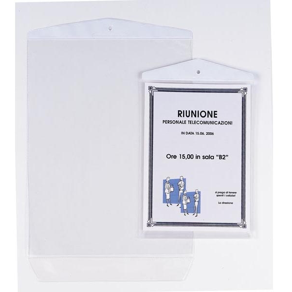 10 buste appendicartello 23x33cm seirota - Z00192