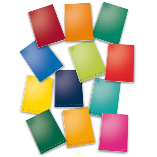 Miniquaderno 120x170mm 40fg 80gr 5mm monocromo - Z01450