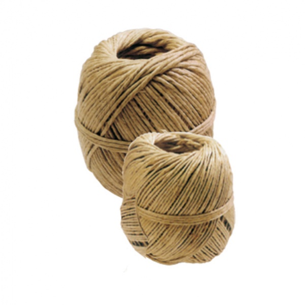 10 rotoli di spago naturale canapa 2/6 viva diam. 1 mm. 100gr. lung. 90 mt. - Z01459