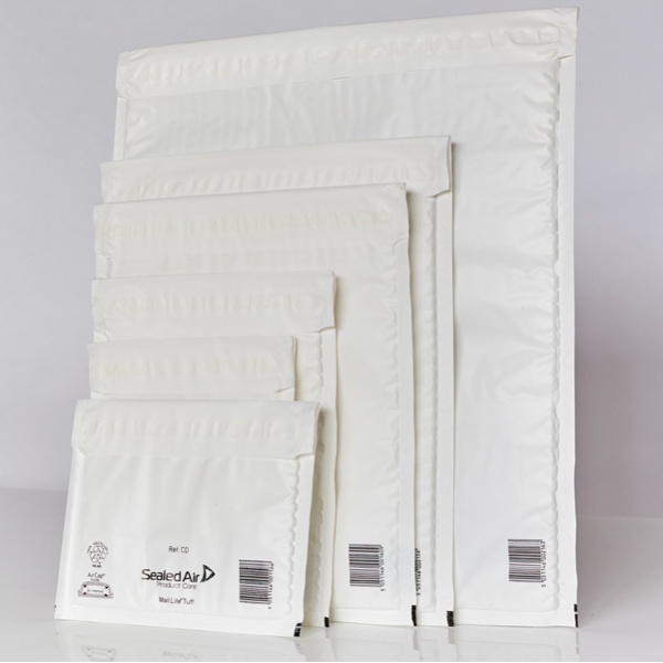 10 buste imbottite bianche f 22x33cm utile mail lite - Z02140