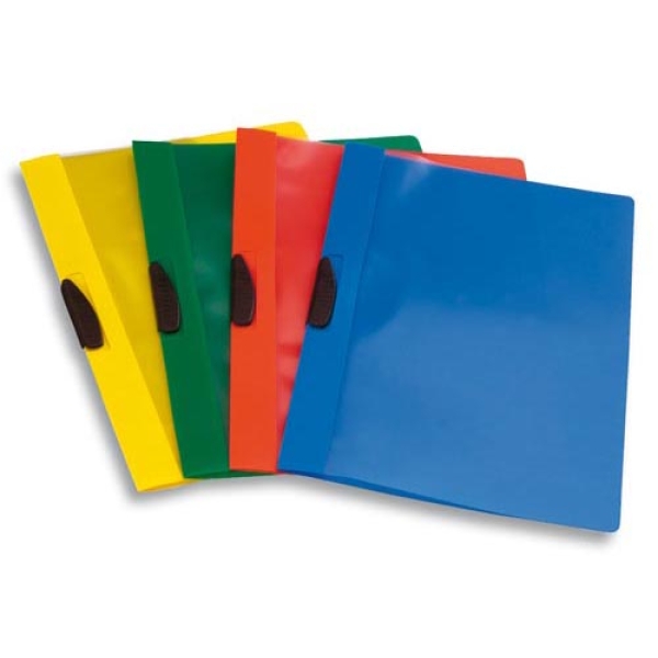 Cartellina con molla video clipper f006 giallo - Z02416