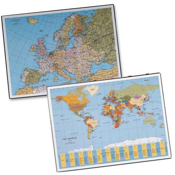 Sottomano geographic planisfero 40x53cm laufer art.45350 - Z03625
