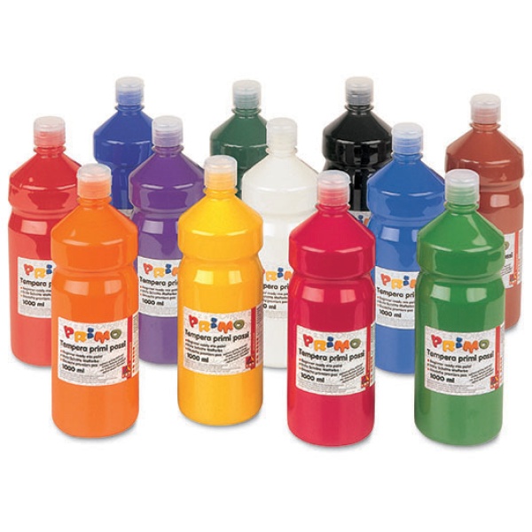Tempera pronta 1 litro rosa cmp - Z05265
