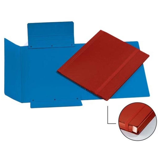 Cartelline 3 Lembi con elastico Z09679