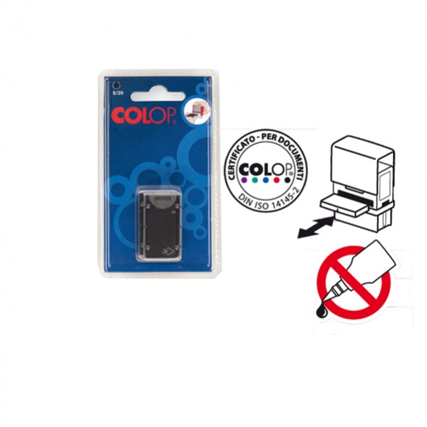 Tampone colop pocketstamp 20 e/psp20 nero - Z10994