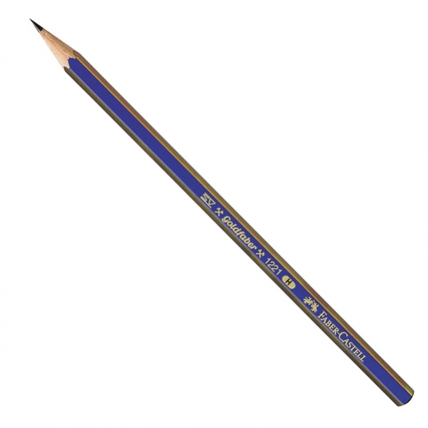 Matita grafite goldfaber 1221 esagonale faber castell h - Z11394