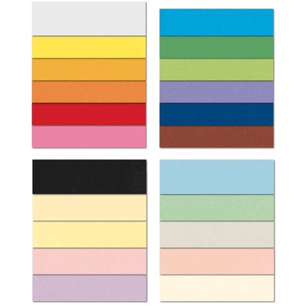 Conf.25 cartoncino bristol color 200gr 50x70cm avorio 110 favini - Z11898