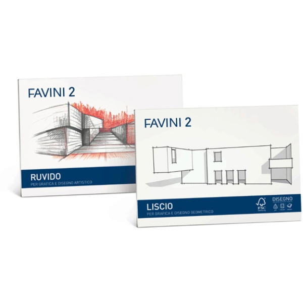 Album favini 2 33x48cm 110gr 10fg ruvido - Z11912