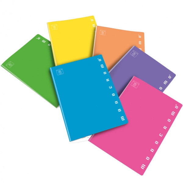 2267920q maxi quaderno A4 80gr 40+2fg 5mm c/margine fluo monocromo pigna - Z12757
