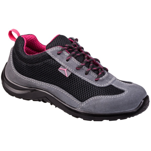 CALZATURA DI SICUREZZA COMO S1P SRC GRGIO/FUCSIA N°41 - Z13020