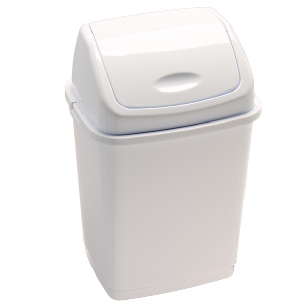 PATTUMIERA A BASCULANTE 18LT RIF BASIC BIANCO - Z13432