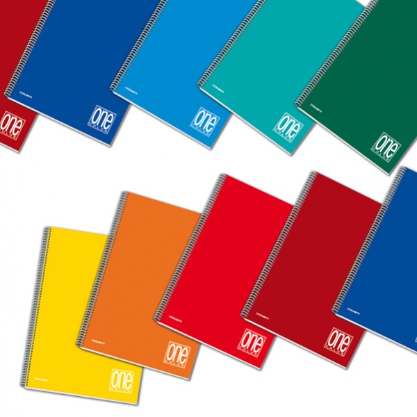 BLOCCO SPIRALATO A4 4X4 1RIGO 80GR ONE COLOR BLASETTI - Z13562