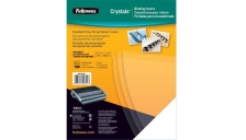 Copertine in PVC per rilegatura Fellowes - A4 - 250 my - trasparente - 53762 (conf.100)