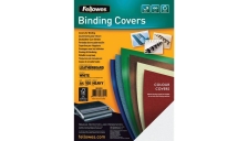 Copertine in cartoncino per rilegatura Fellowes - A3 - 250 my - nero - 5374401 (conf.100)
