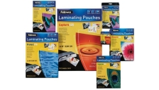 Pouches per plastificatrici Fellowes - 80 micron per lato - A3 - lucida - 5306207 (conf.100)