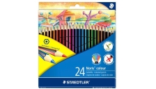 Matite colorate Noris colors Staedtler - 185C24 (conf.24)