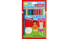 Pastelli color Stabilo - 2,5 mm - 1918/77-01 (conf.18)