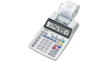 Calcolatrice scrivente EL-1750V a 12 cifre Sharp - grigio - SH-EL1750V