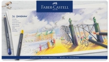 Astuccio matite colorate GOLDFABER Faber Castell - 3,3 mm - 114736 (conf.36)