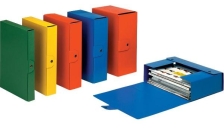 Scatole portaprogetti Eurobox Esselte - dorso 12 cm - 25x35 cm - rosso - 390332160 (conf.5)