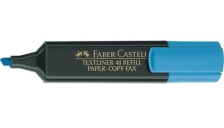 Evidenziatore Textliner 48 Refill Faber Castell - azzurro - 154851 (conf.10)