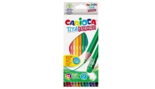 ASTUCCIO 12 MATITE TITA CANCELLABILE COLORI ASSORTITI CARIOCA - Z13322