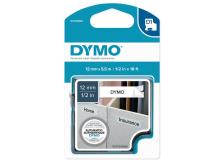 Nastro Dymo 12mm x 5,5m polyester (S0718060) nero-bianco - 092319