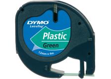 Nastro Dymo 12mm x 4m (S0721640) nero-verde - 345636