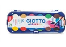 Colori acquerello in 12 colori pastiglie da ø30mm giotto - Z01618