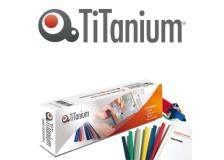 30 dorsi rilegafogli 11mm bianco titanium - Z04992