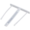 Fermafogli Fastener Fellowes passo 80 mm bianco - 00895 - 130606