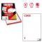 Etichette adesive Markin - 210x297 mm - Nr. etichette / foglio 1 - X210C503 (conf.100)