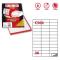 Etichette adesive Markin - 70x25 mm - Nr. etichette / foglio 36 - X210C506 (conf.100)