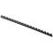Dorsi plastici a 21 anelli Fellowes - 8 mm - 40 fogli - nero - 5345707 (conf.100)