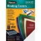 Copertine in cartoncino per rilegatura Fellowes - A4 - goffrato - 250 my - rosso - 5370305 (conf.100)