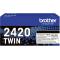 Toner Brother TN2420TWIN nero - B01481