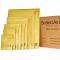 100 buste imbottite gold d 18x26cm utile avana - conf.risparmio - O00163