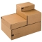 Scatole spedizione modulbox 14x10,1x4,3cm avana - Z03389