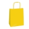 25 shoppers carta kraft 26x11x34,5cm twisted giallo - Z04069