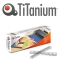 Scatola 50 dorsi metallo 8mm silver 34 anelli titanium - Z05876
