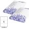 Etichetta adesiva bianca 100fg A4 105x99mm (6et/fg) starline - Z09095