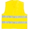 Gilet alta visibilita' giallo fluo tg. l - Z11156